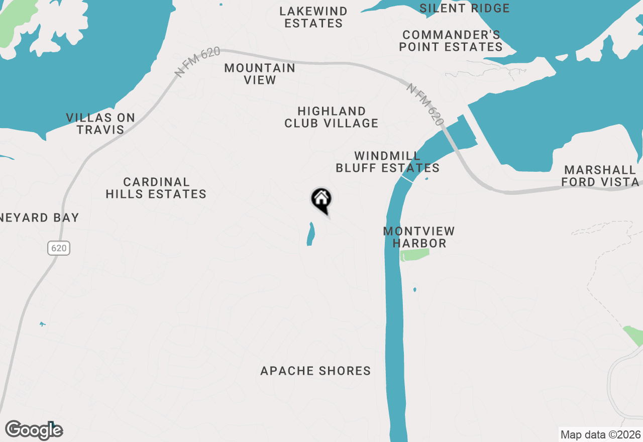 Map of 14417 Cochise Trl, Austin, TX 78734