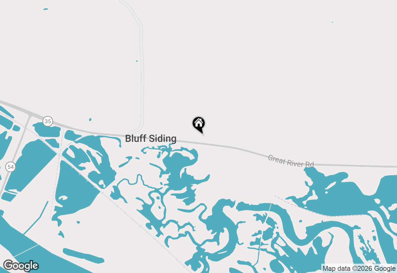 Map of S3586 Chicken Valley Rd, Fountain City, WI 54629
