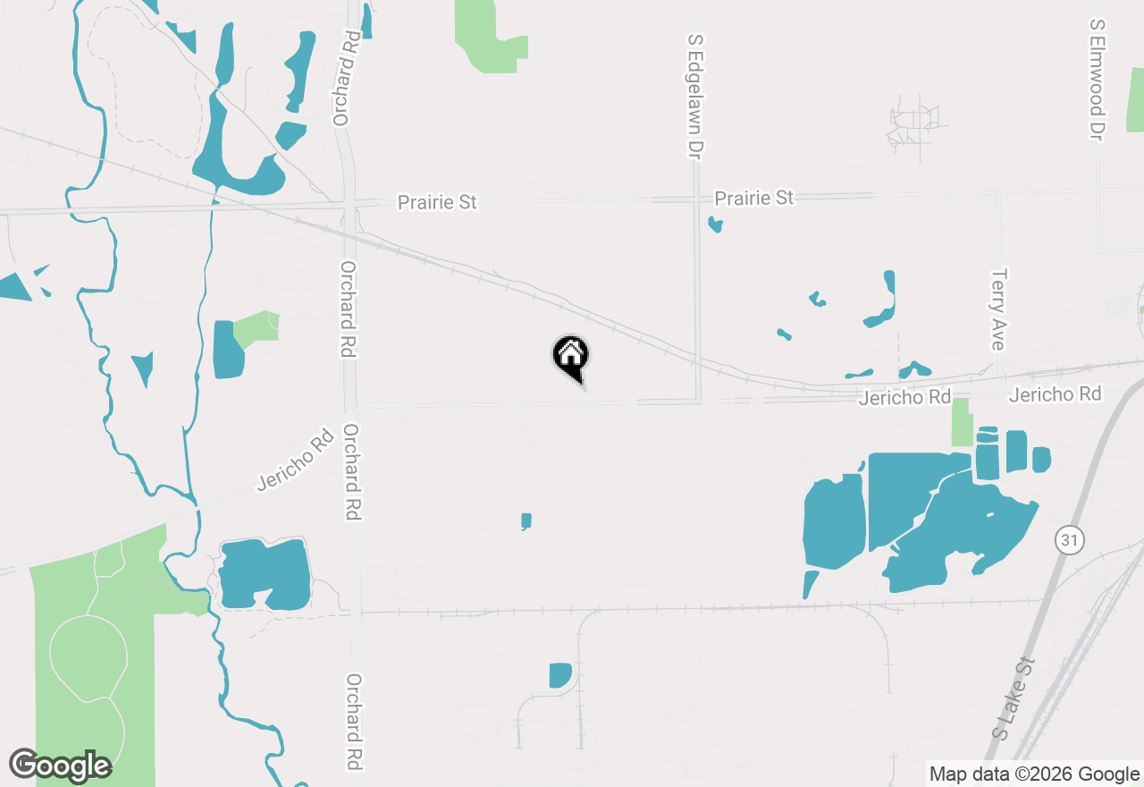 Map of 2071 Jericho Road, Aurora, IL 60506