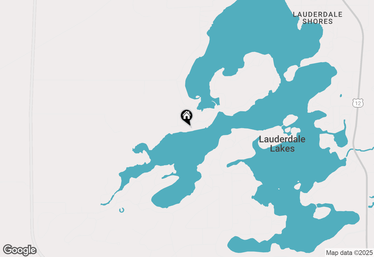 Map of W5683 Park Rd, Elkhorn, WI 53121