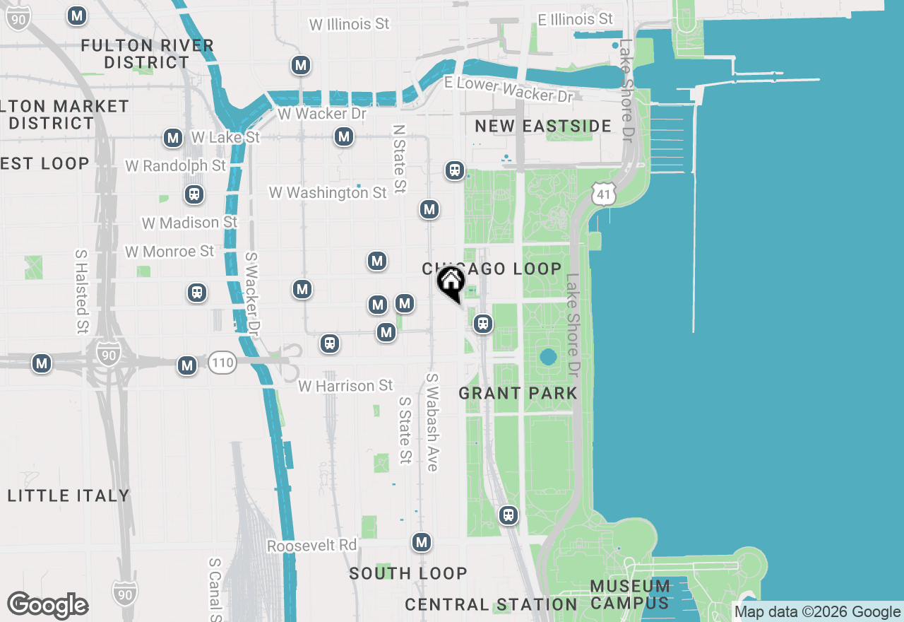 Map of 310 S Michigan Avenue #1913, Chicago, IL 60604