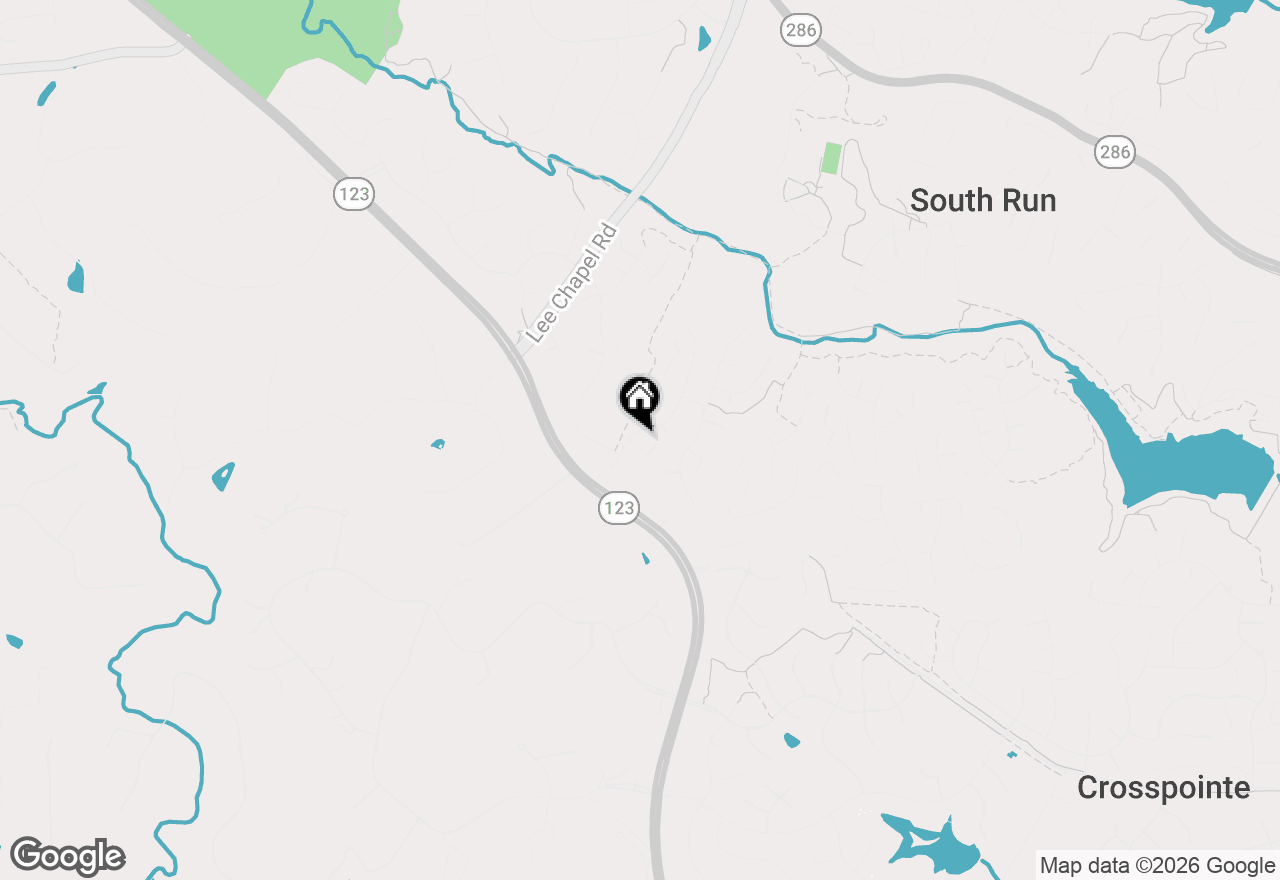 Map of 8019 Oak Bridge Lane, Fairfax Station, VA 22039