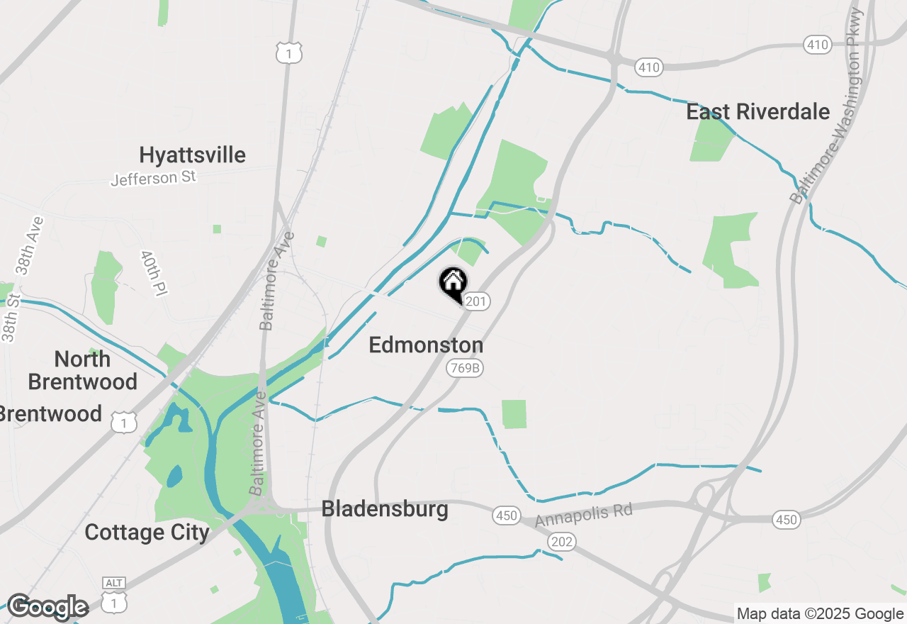 Map of 4902 52nd Place, Hyattsville, MD 20781