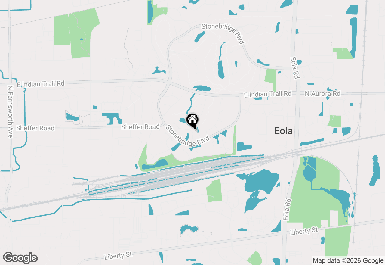 Map of 2744 Preserve Circle #13004, Aurora, IL 60502