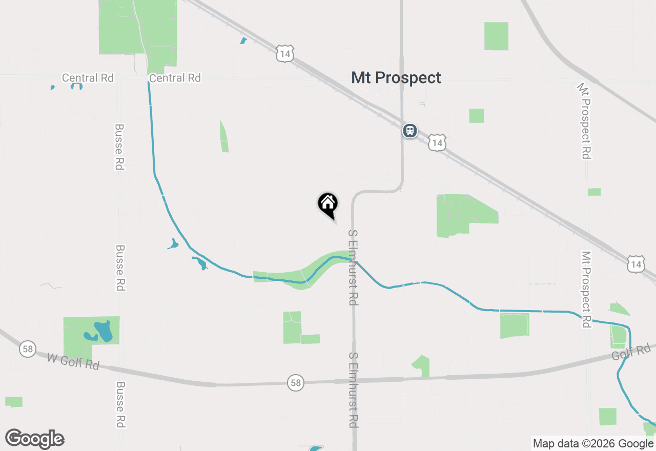 Map of 403 W Shabonee Trail, Mount Prospect, IL 60056