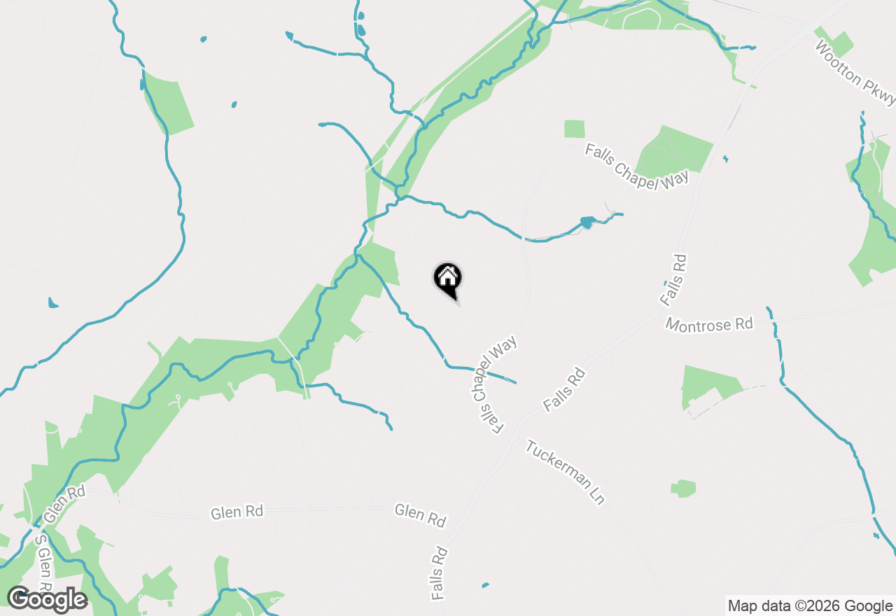 Map of 9329 Bentridge Avenue, Potomac, MD 20854