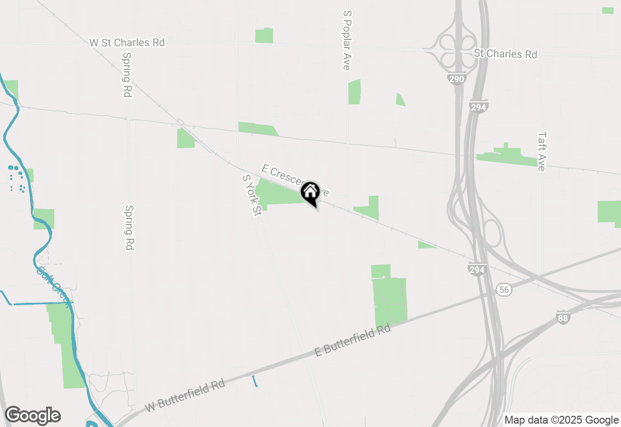 Map of 238 E Cayuga Avenue, Elmhurst, IL 60126