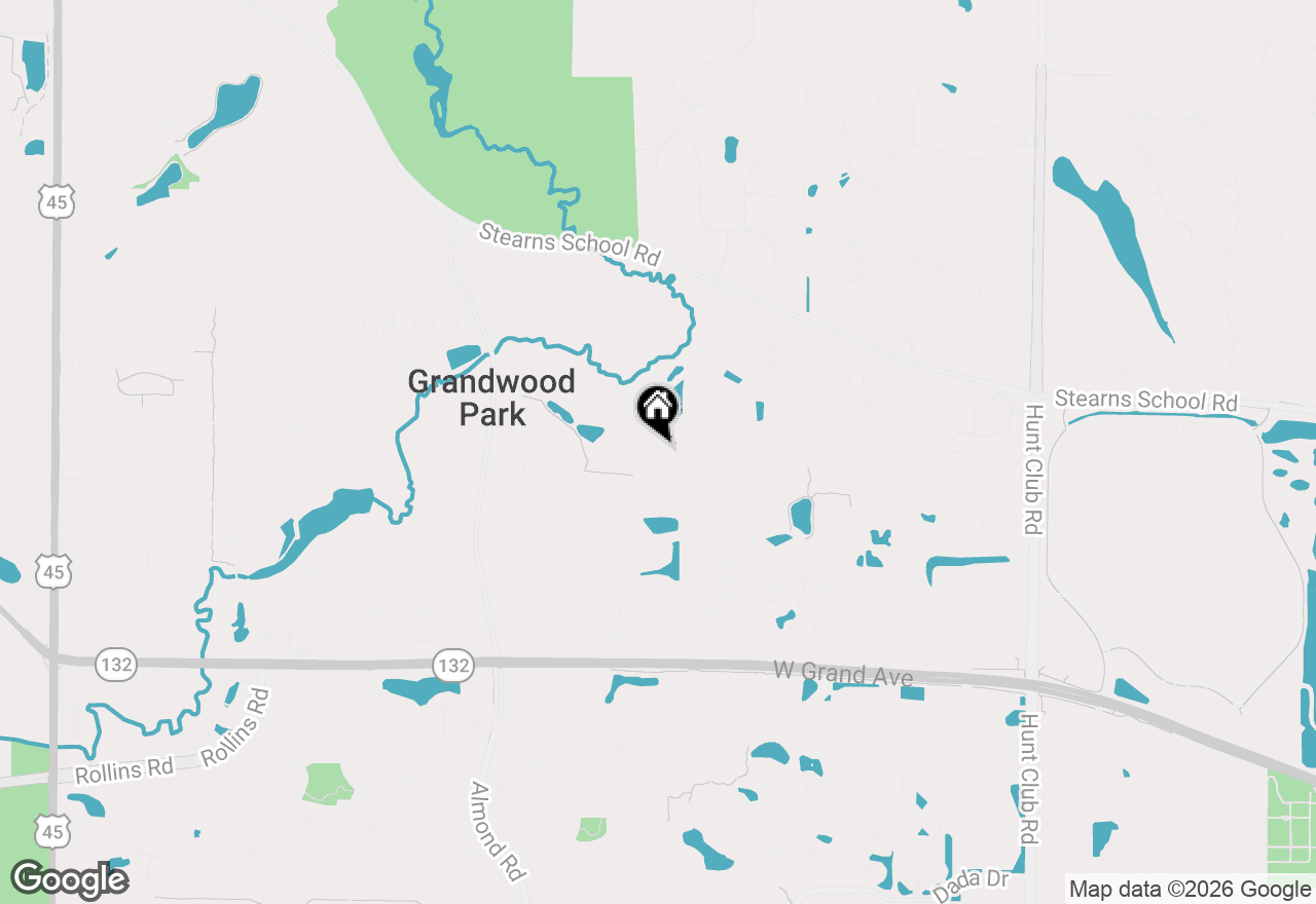 Map of 17804 W Pond Ridge Circle, Gurnee, IL 60031