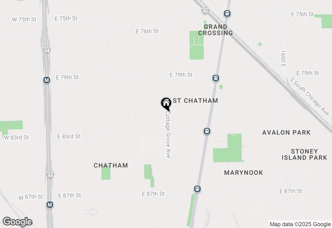 Map of 8138 S Cottage Grove Avenue, Chicago, IL 60619