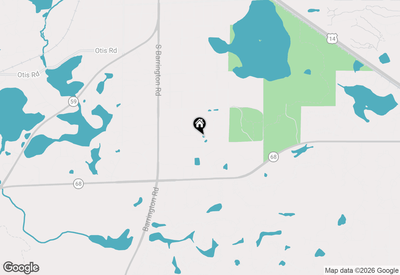 Map of 1442 Somerset Place, Barrington, IL 60010
