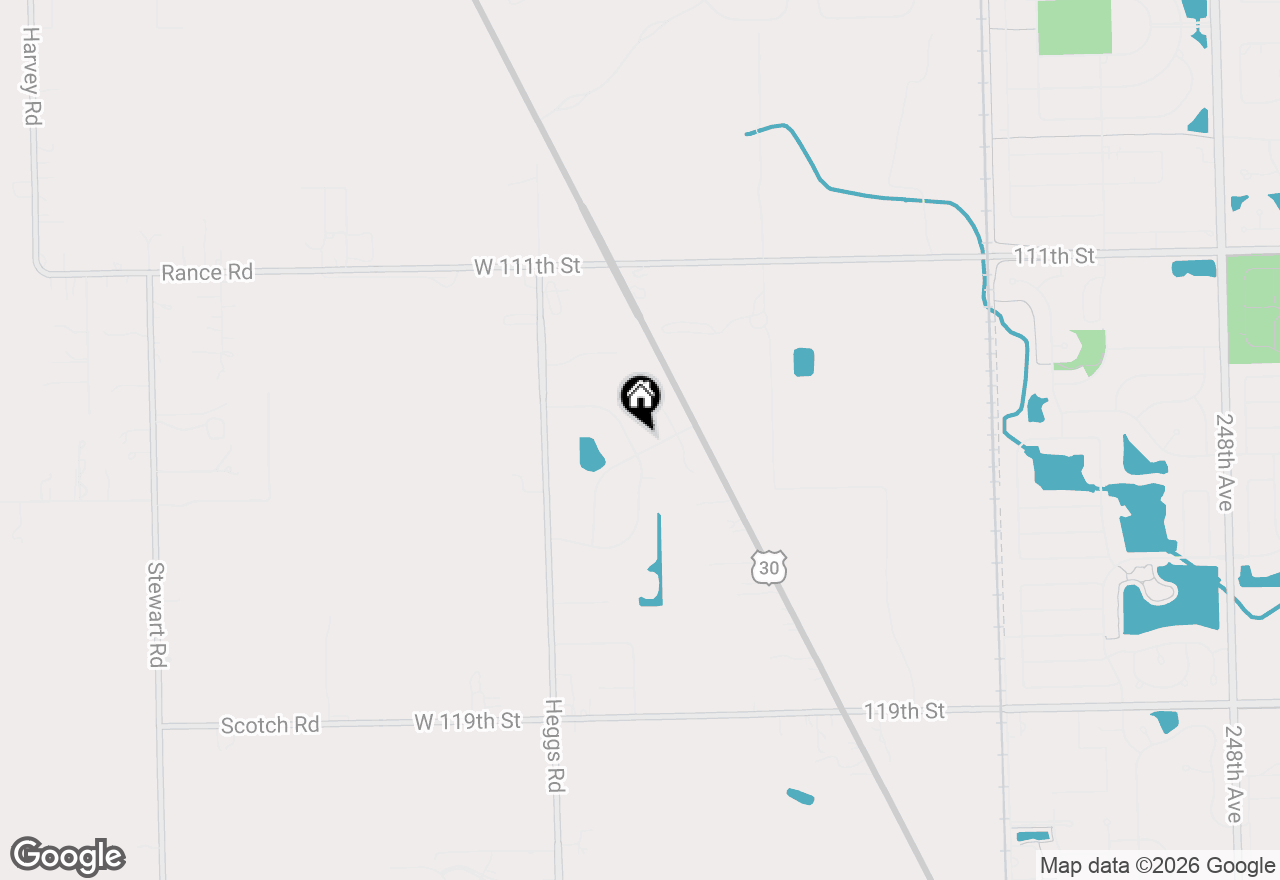 Map of 11413 S Kristi Drive, Plainfield, IL 60585