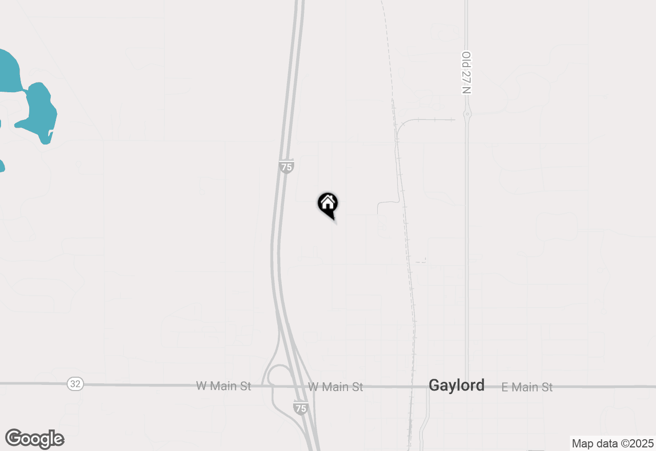 Map of 805 West Street, Gaylord, MI 49735