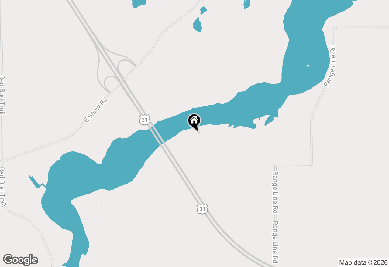 Map of 4435 Lake Chapin Road, Berrien Springs, MI 49103