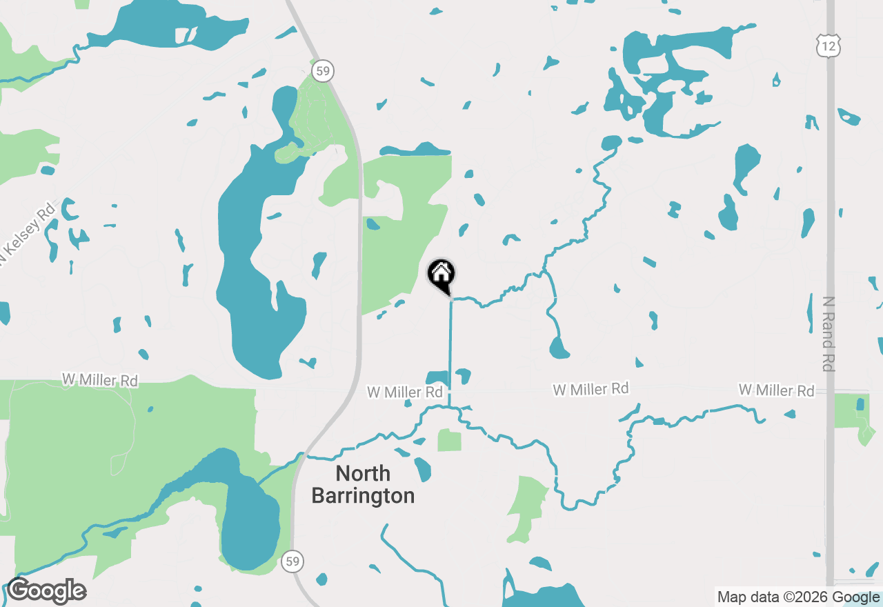 Map of 24283 N Grandview Drive, Lake Barrington, IL 60010