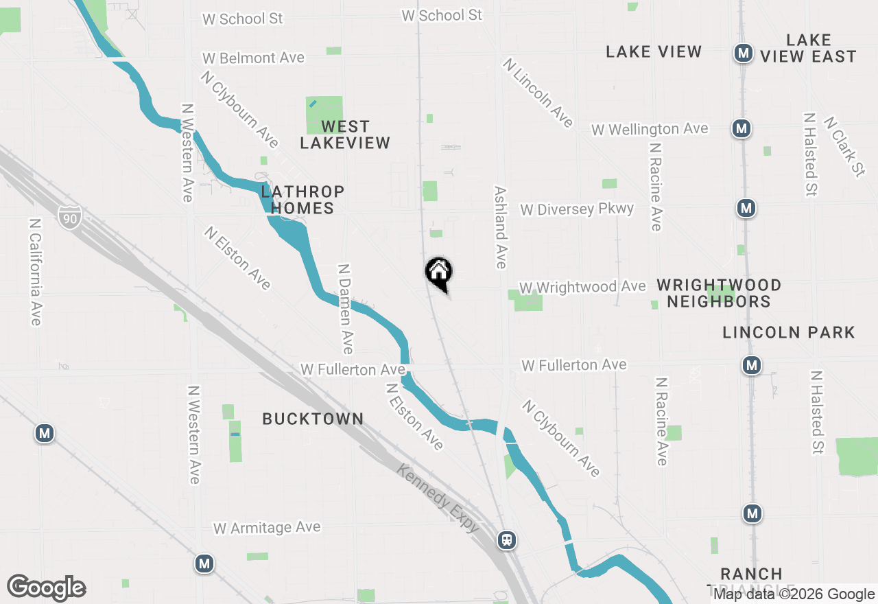 Map of 1775 W Altgeld Street #B, Chicago, IL 60614