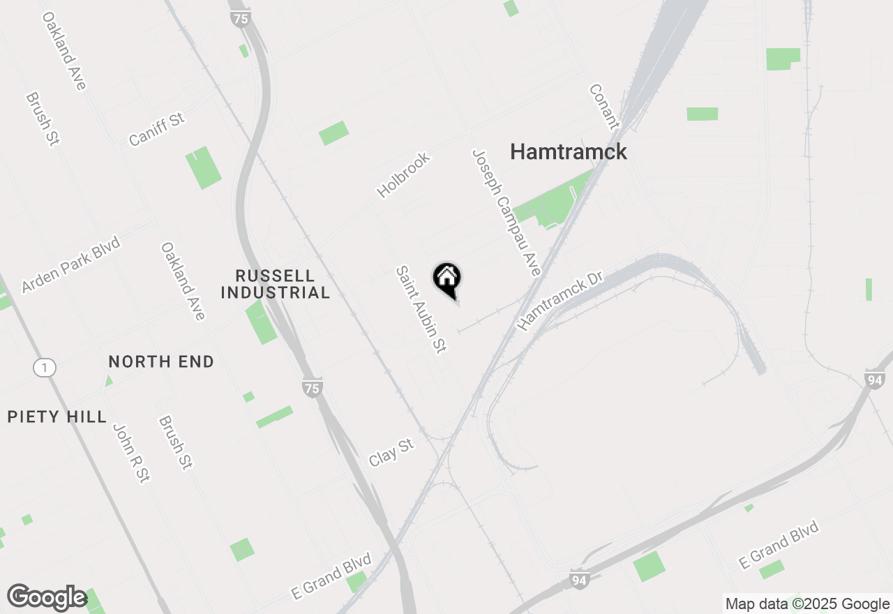 Map of 8436 Lumpkin Street, Hamtramck, MI 48212