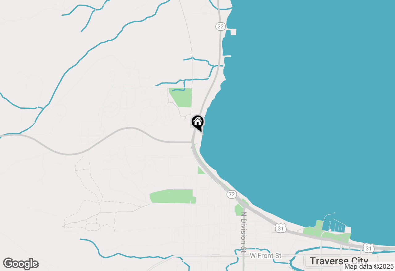 Map of 13919 S West Bayshore Drive, Traverse City, MI 49684