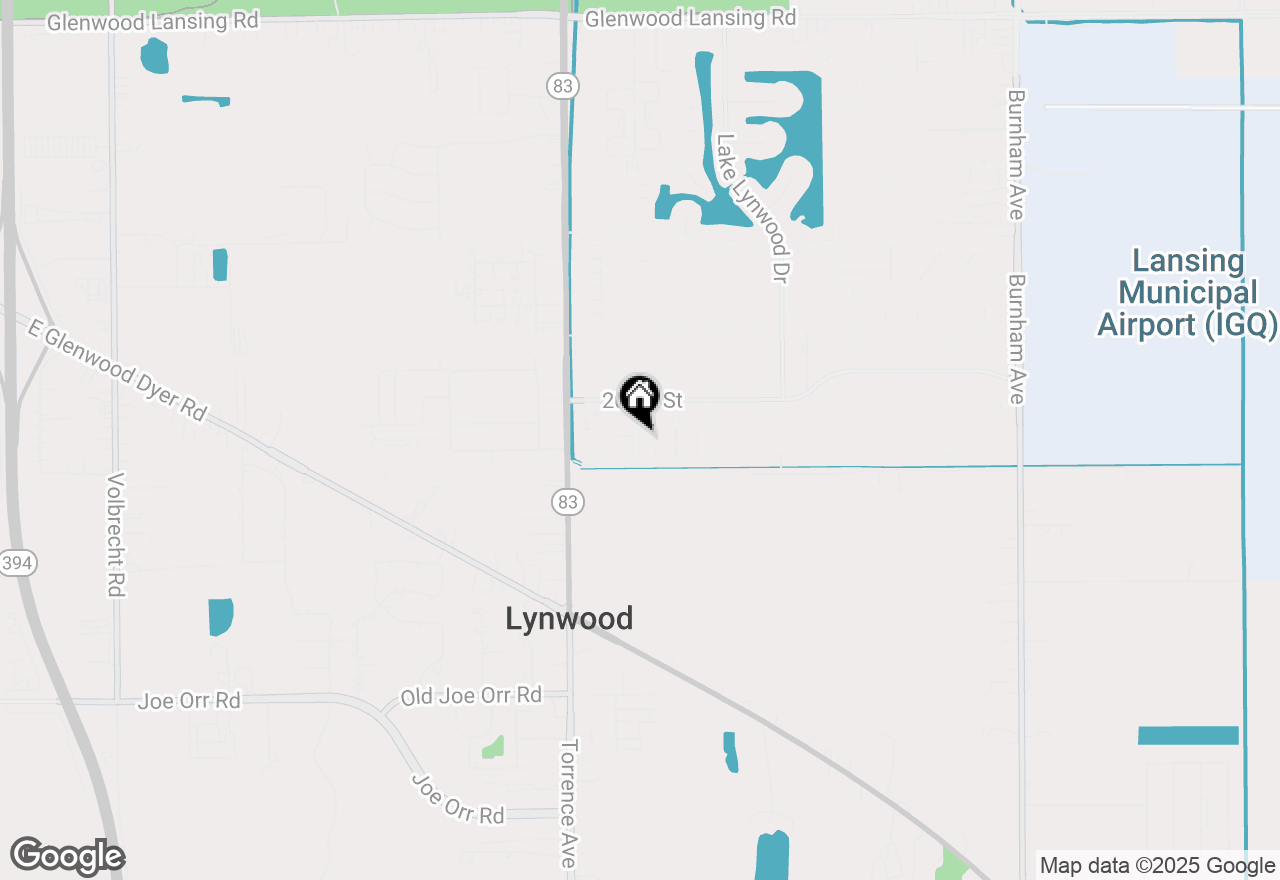 Map of 20137 Woodale Street #20137, Lynwood, IL 60411