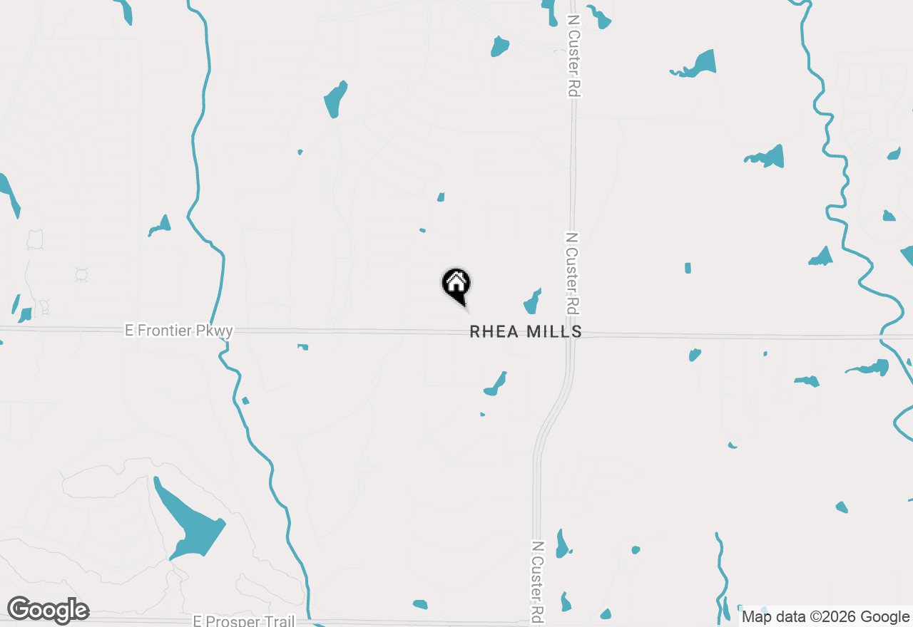 Map of 2916 Fountain Park Drive, Celina, TX 75009
