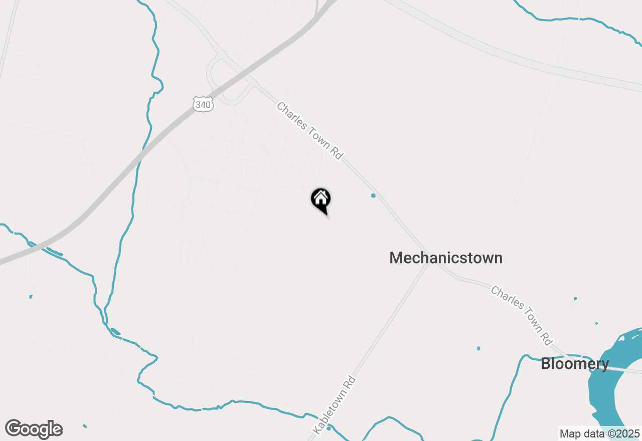 Map of HOMESITE 123 Whythe Way, Charles Town, WV 25414