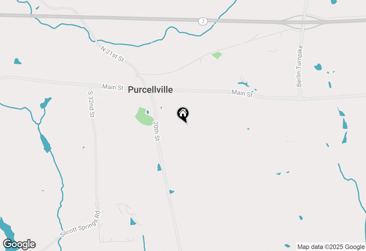 Map of 425 - 431 E E Street, Purcellville, VA 20132