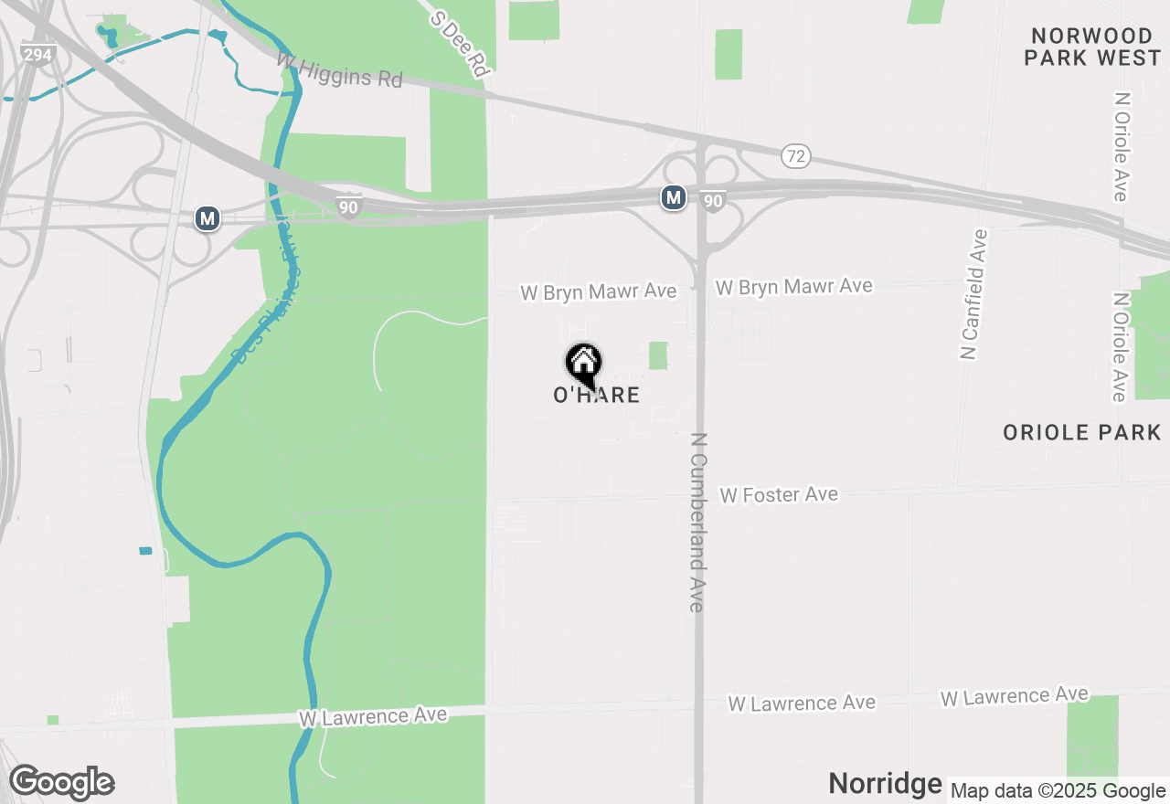Map of 5332 N Delphia Avenue #108, Chicago, IL 60656