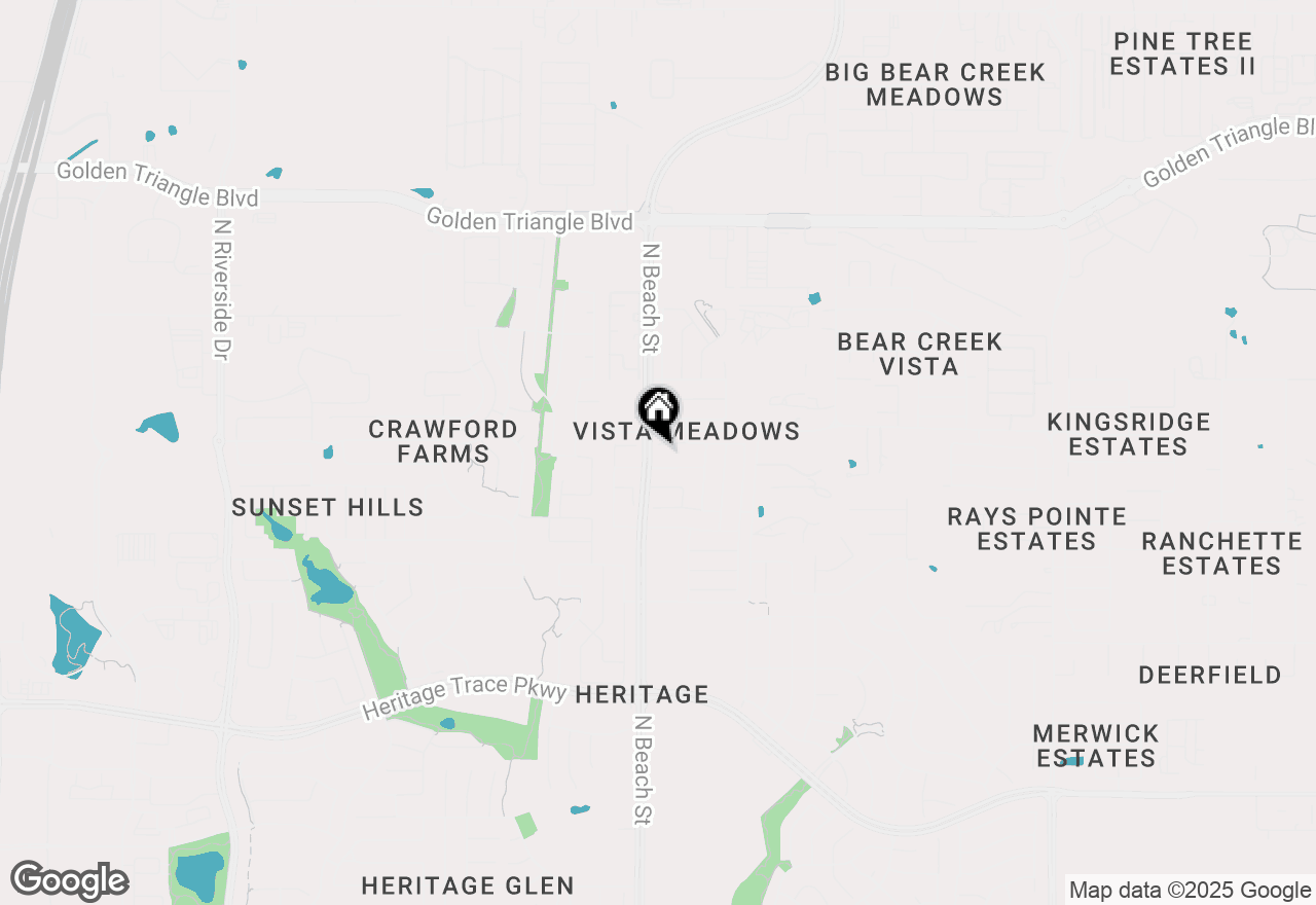 Map of 4504 Indian Rock Drive, Fort Worth, TX 76244