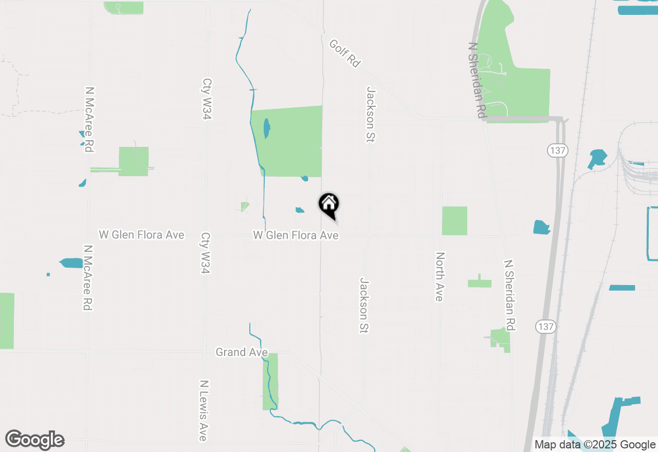 Map of 1312 N Linden Avenue, Waukegan, IL 60085