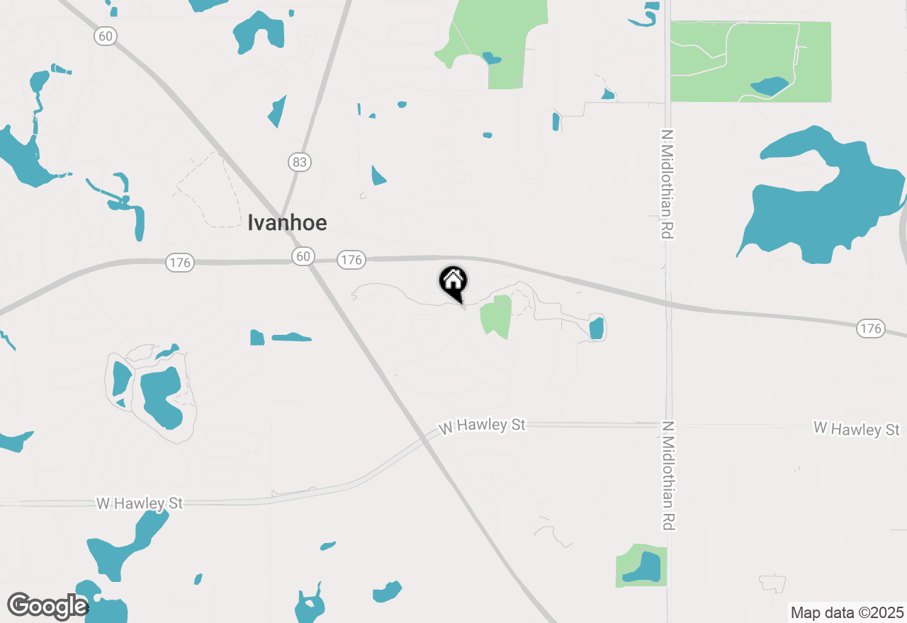 Map of 1885 Mcrae Lane, Mundelein, IL 60060