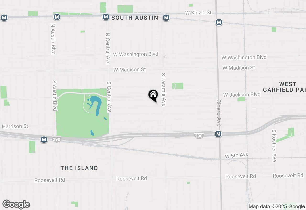 Map of 5249 W Gladys Avenue, Chicago, IL 60644