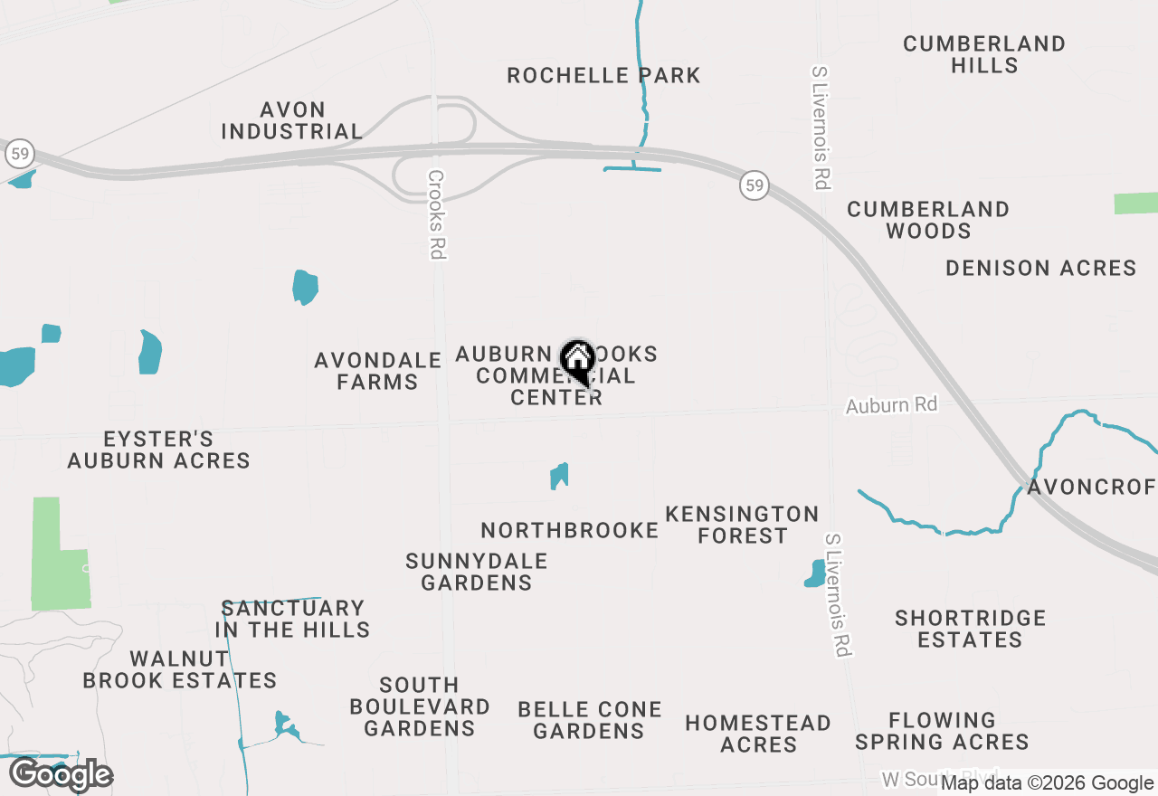 Map of 2919 Basil Drive, Rochester Hills, MI 48309