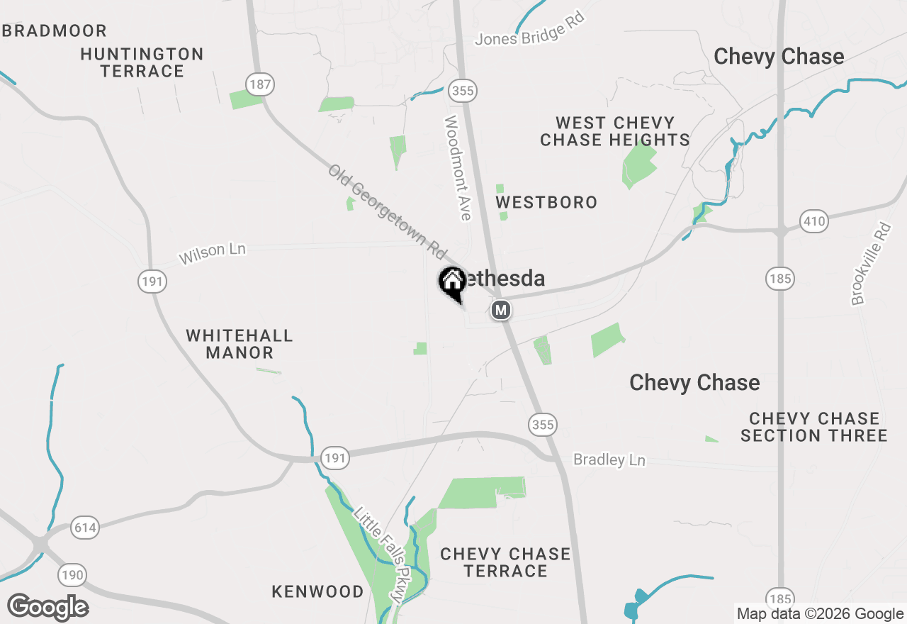 Map of 7500 Woodmont Avenue #S1113, Bethesda, MD 20814