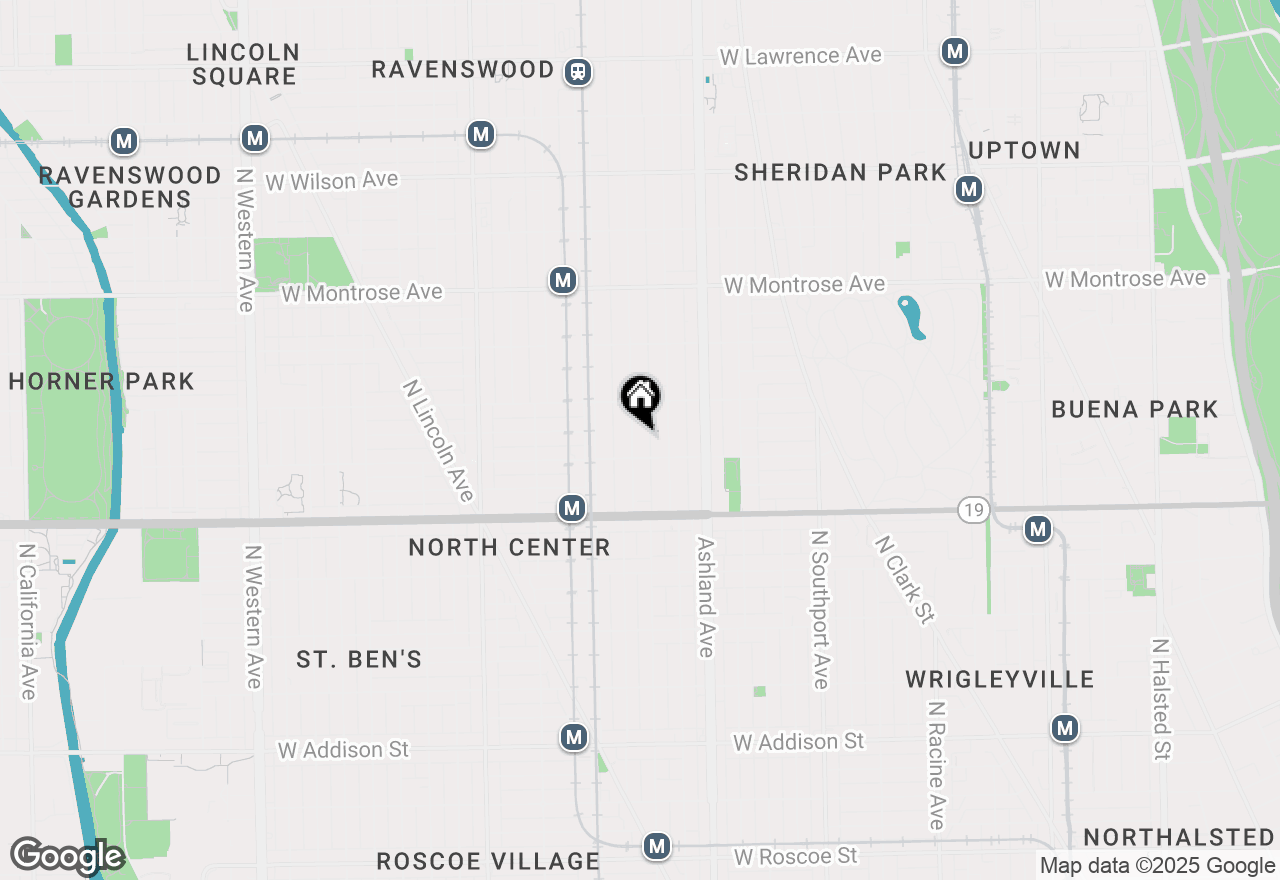 Map of 4117 N Hermitage Avenue, Chicago, IL 60613