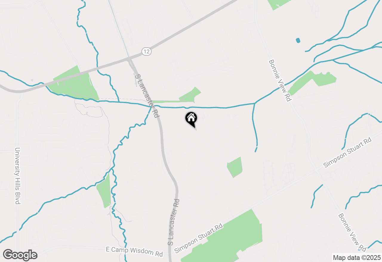 Map of 2438 Givendale Road, Dallas, TX 75241