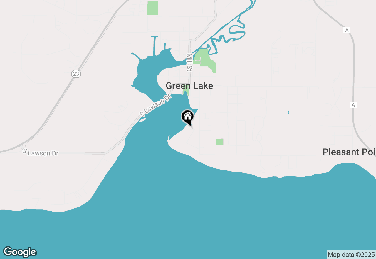 Map of 413 Strauss Unit 14 Avenue, Green Lake, WI 54941