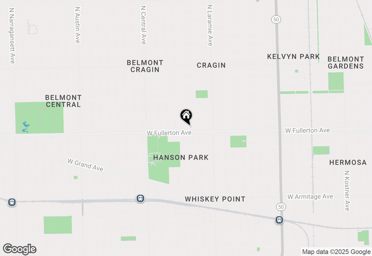 Map of 2412 N Lorel Avenue, Chicago, IL 60639