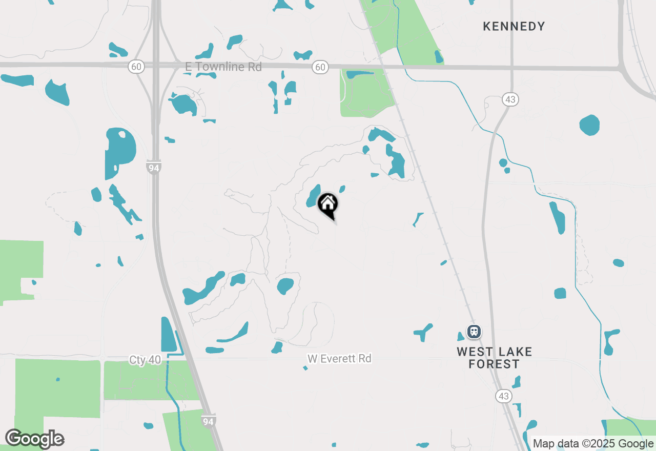 Map of 540 Stablewood Lane, Lake Forest, IL 60045