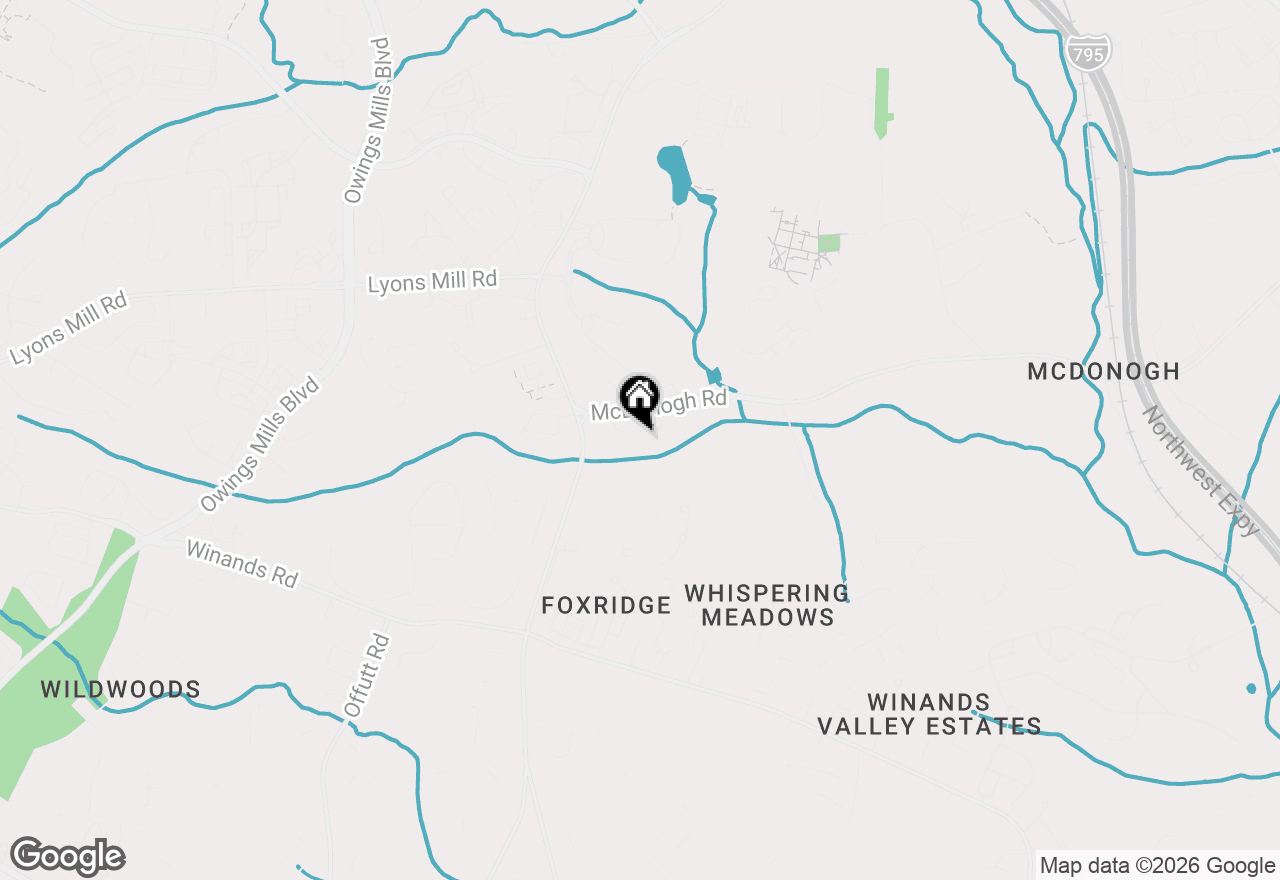 Map of 8807 Stone Ridge Circle #101, Baltimore, MD 21208