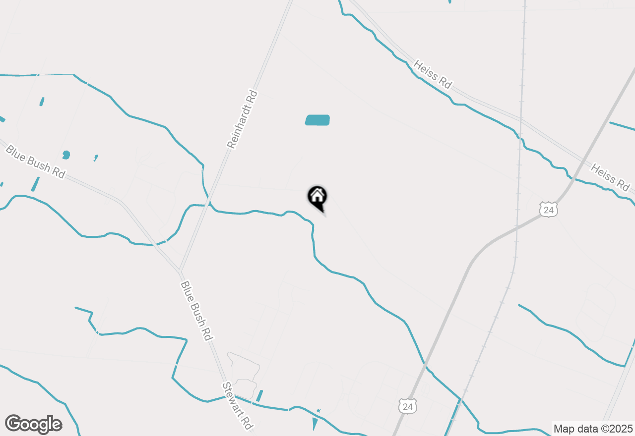 Map of 2107 Lasalle Road, Monroe, MI 48162