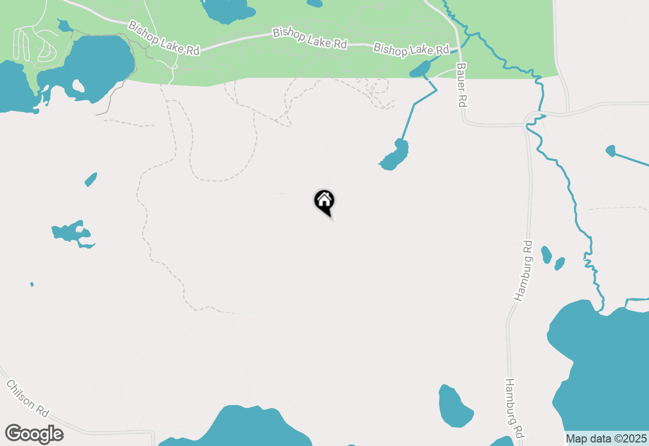 Map of 7667 Prairie Court, Brighton, MI 48116