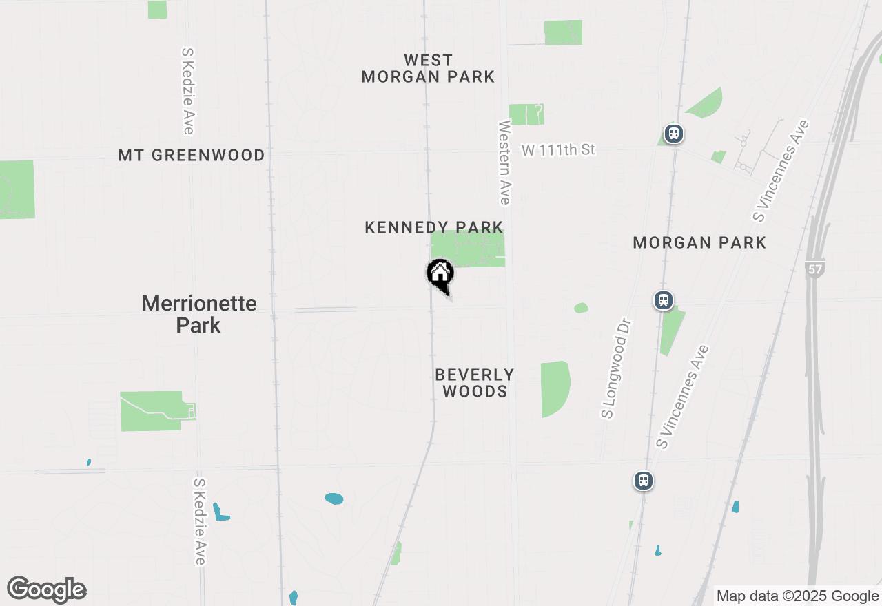 Map of 2546 W 115th Street, Chicago, IL 60655