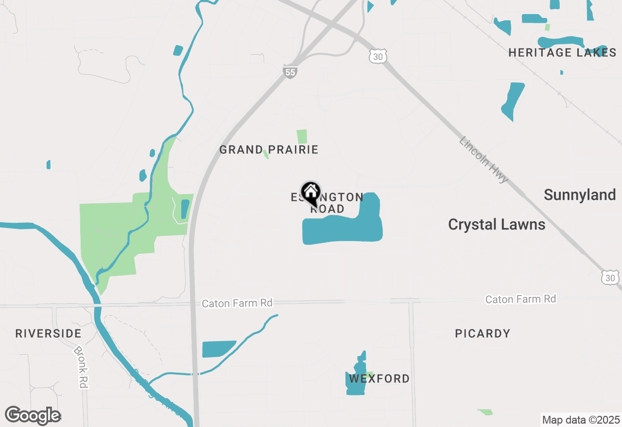 Map of 3514 Lake Shore Drive, Joliet, IL 60431