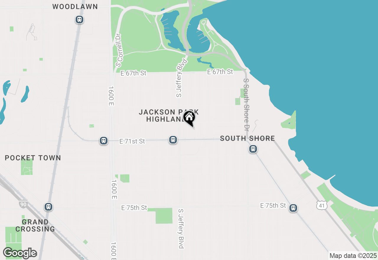 Map of 7025 S Chappel Avenue, Chicago, IL 60649