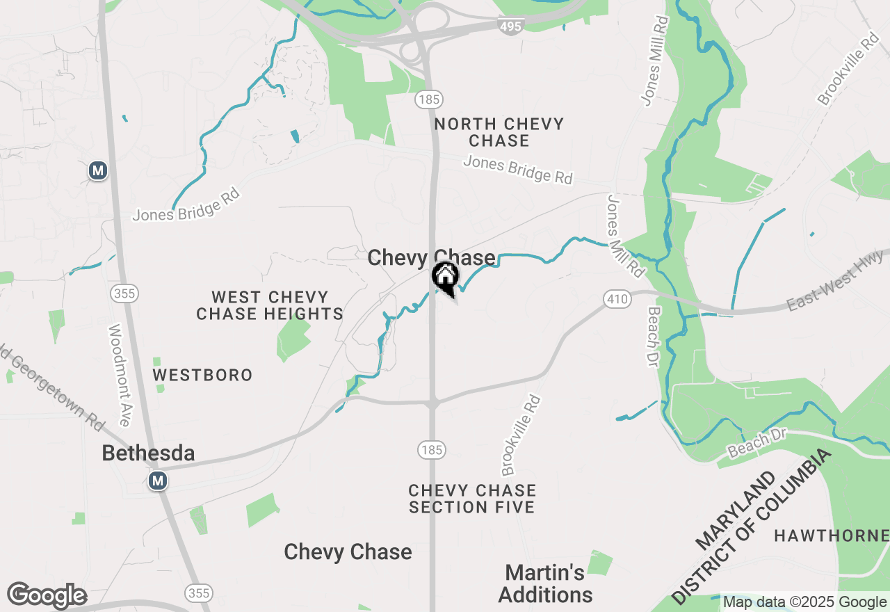 Map of 8101 Connecticut Avenue #C700, Chevy Chase, MD 20815