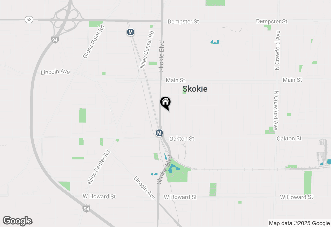 Map of 8142 Keating Avenue, Skokie, IL 60076