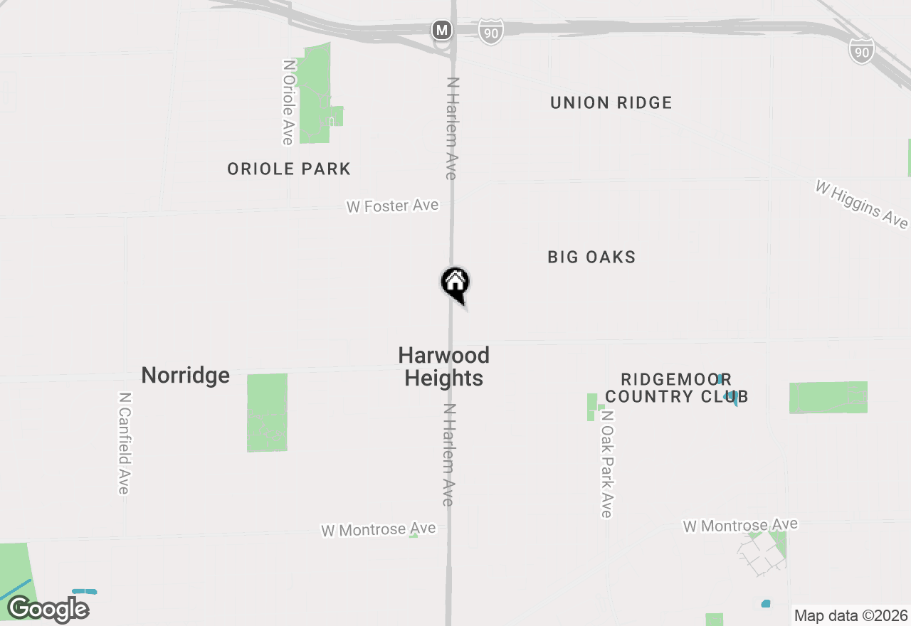 Map of 4847 N Harlem Avenue #2, Chicago, IL 60656