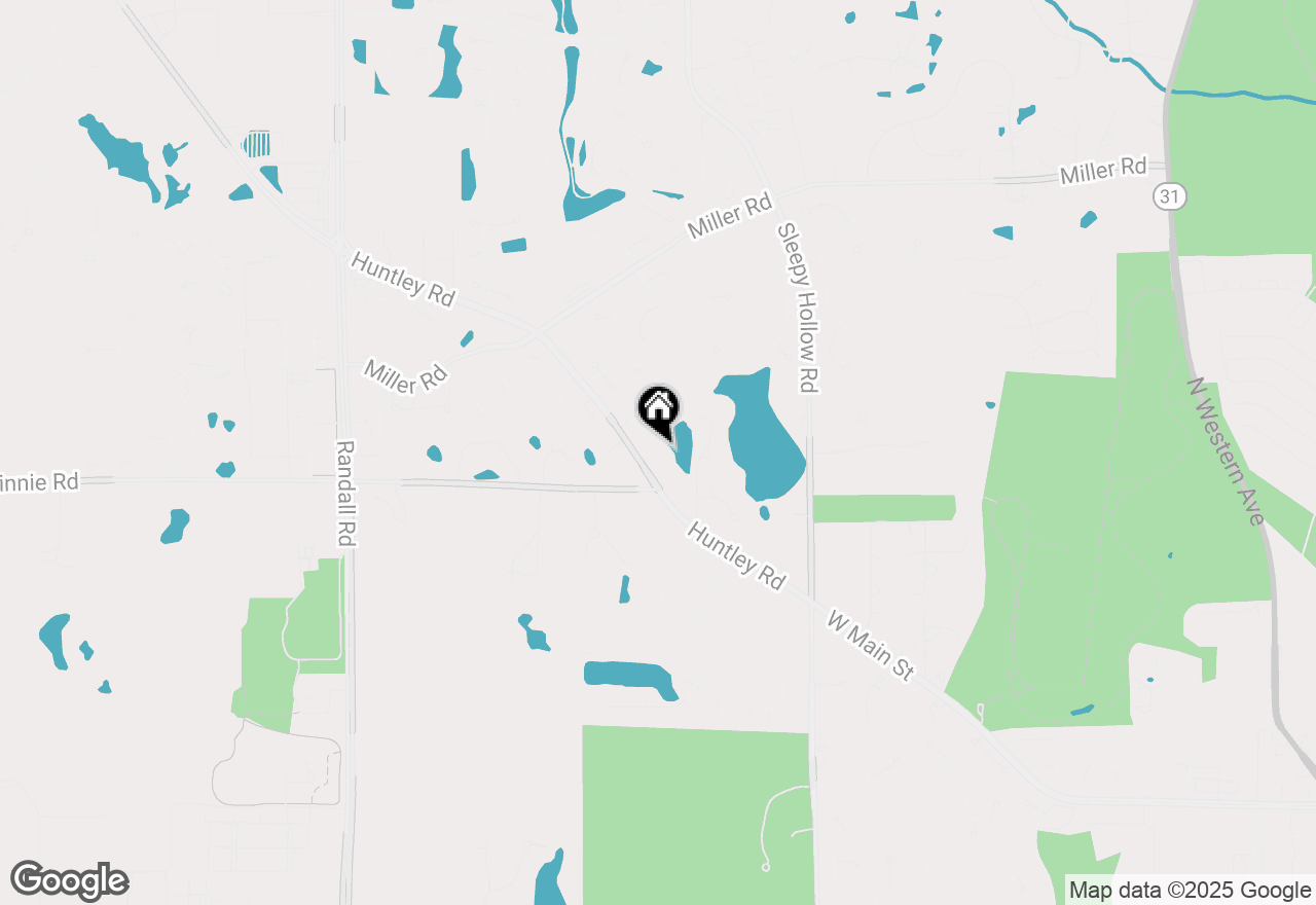 Map of 36W340 Huntley Road, Dundee, IL 60118