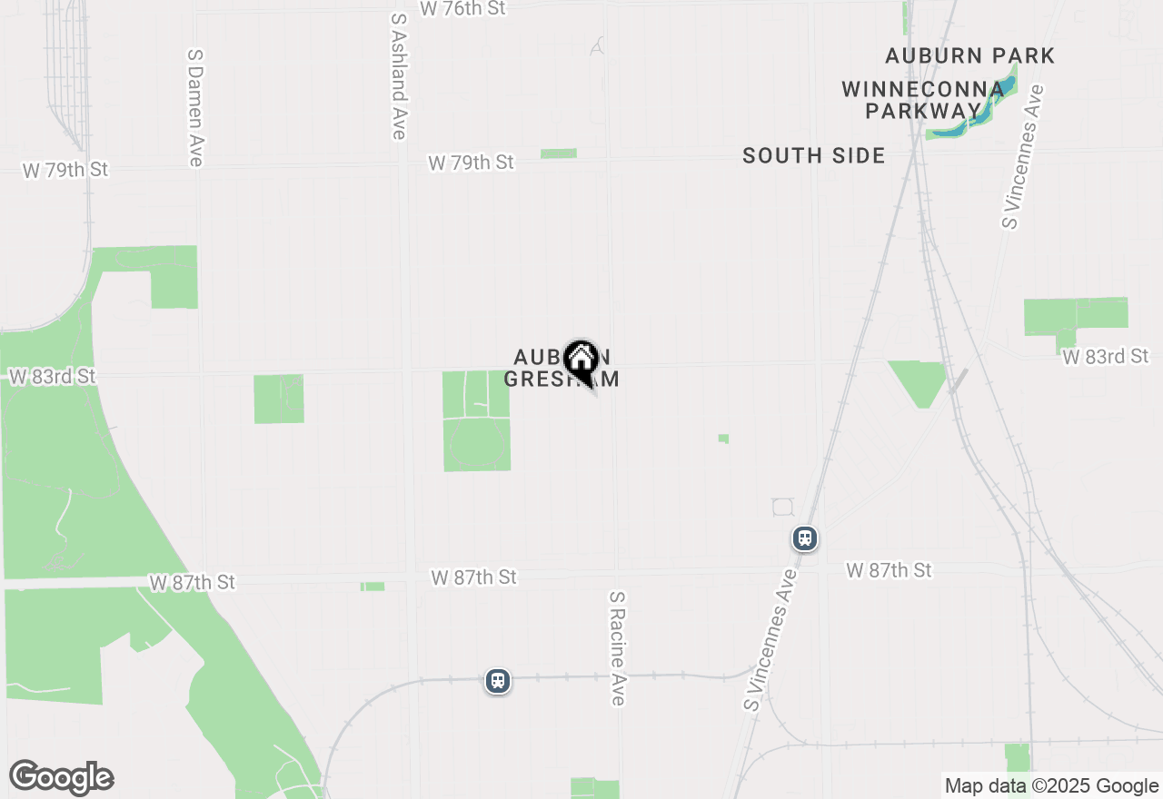 Map of 8336 S Elizabeth Street, Chicago, IL 60620