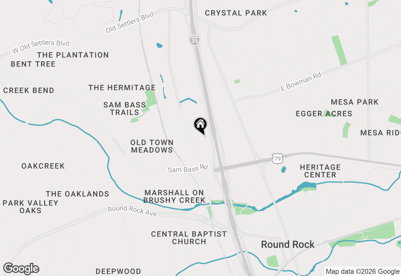Map of 905 Chisholm Cv, Round Rock, TX 78681