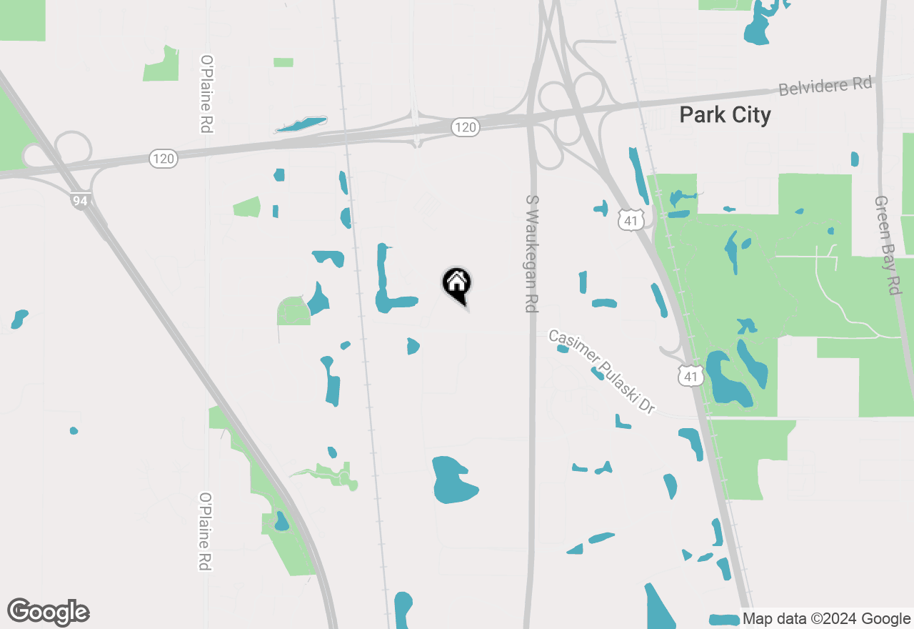 Map of 651 Lakehurst Road, Waukegan, IL 60085